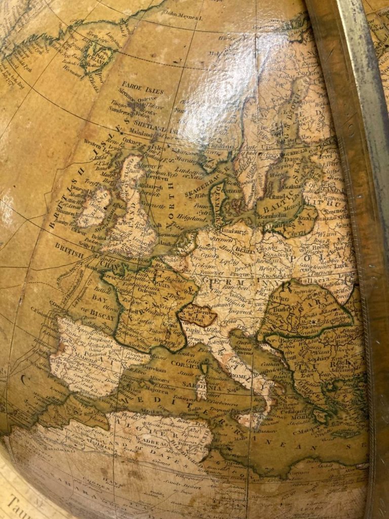 Joseph Banks' Globe in Collection
