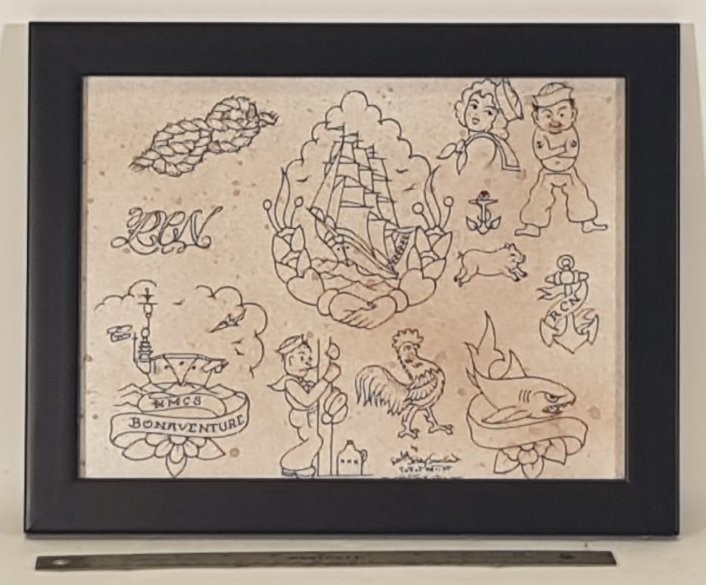Tattoo Flash - Maritime Minute still image