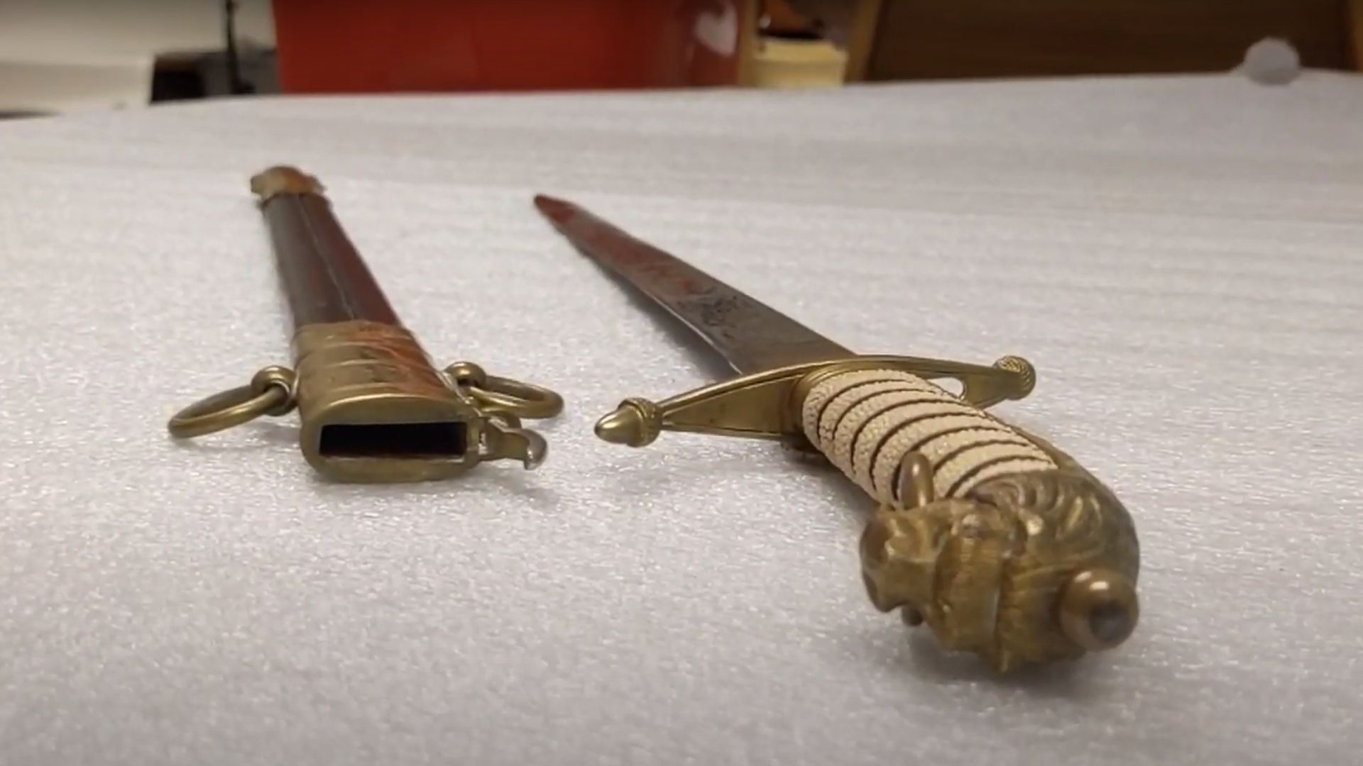 Dirk and Scabbard - Blog image