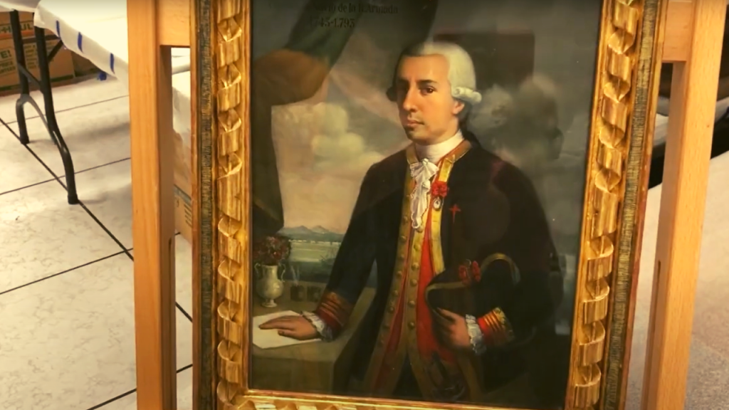 Juan Francisco de la Bodega y Quadra Oil Painting