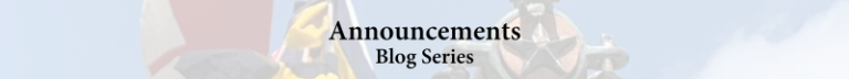 Announcements mini header