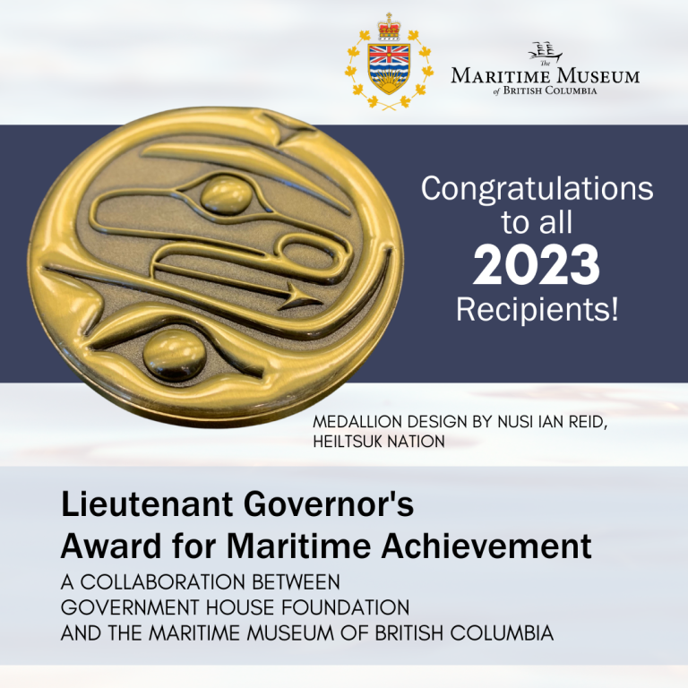 marketing image for the Lieutenant Governor's Award for Maritime Achievement