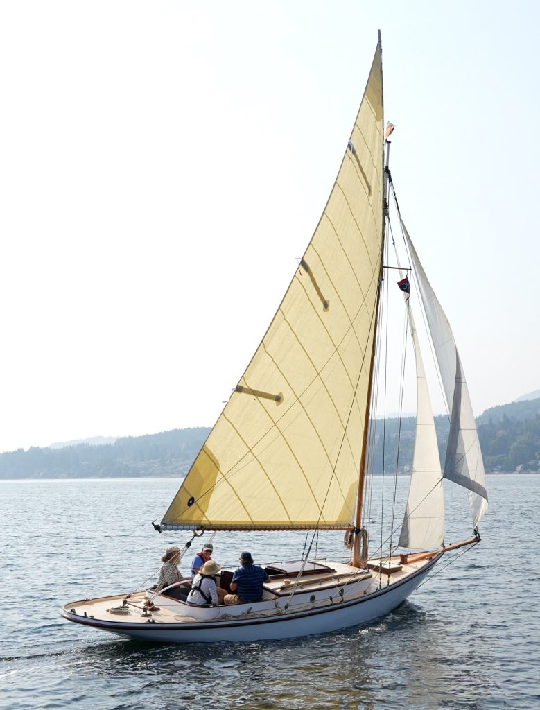 Dorothy sailing in 2023