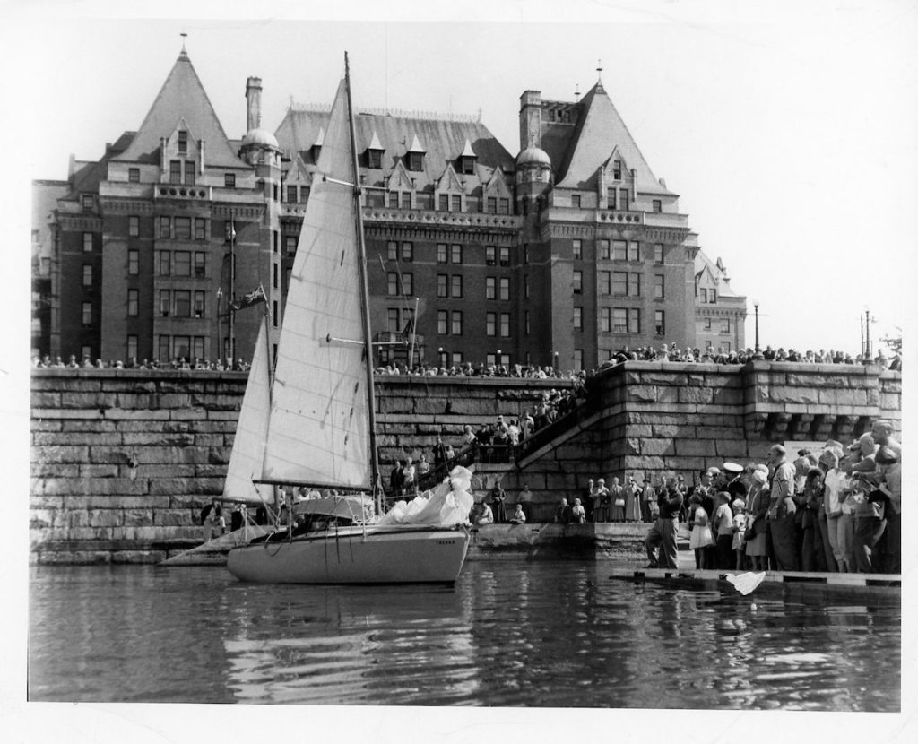 Trekka in the Inner Harbour