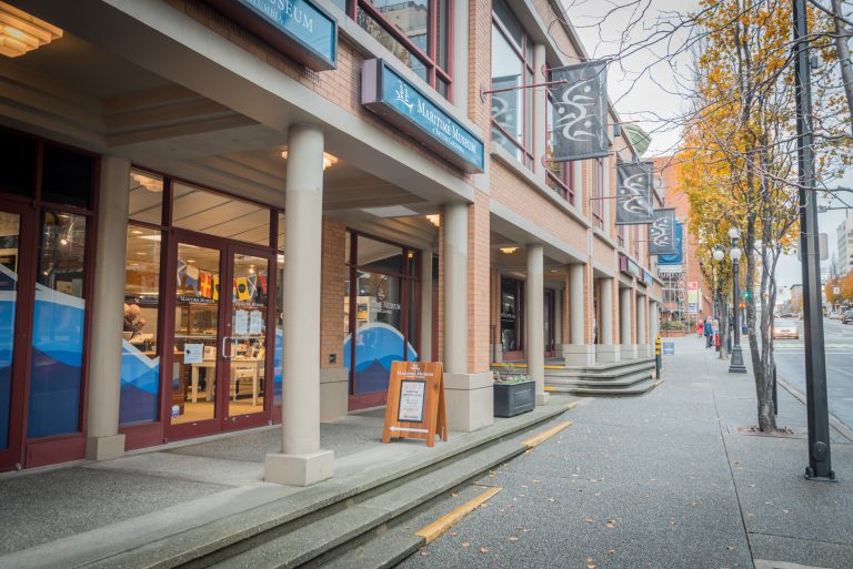Streetview of the Maritime Museum of BC