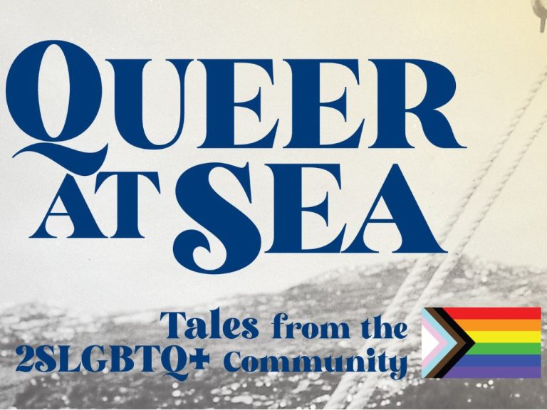 Queer at Sea exhibit marketing