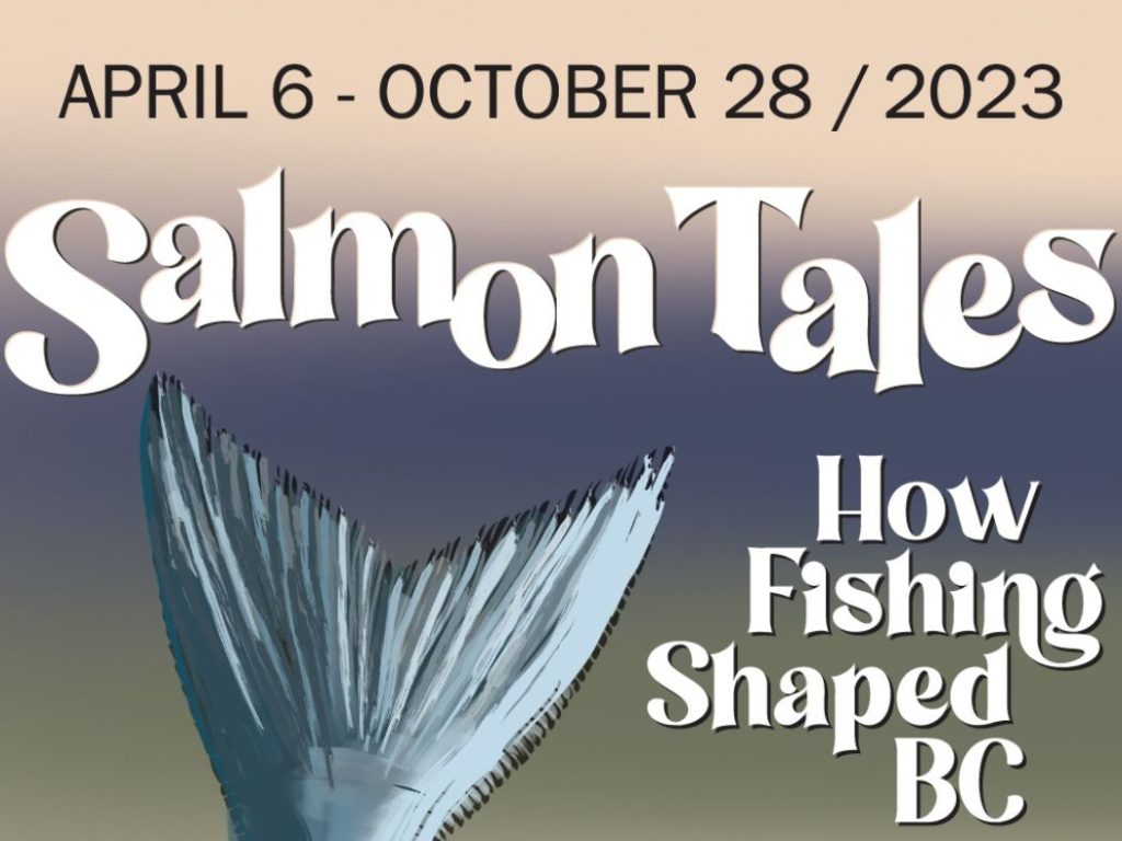 Salmon Tales exhibit marketing